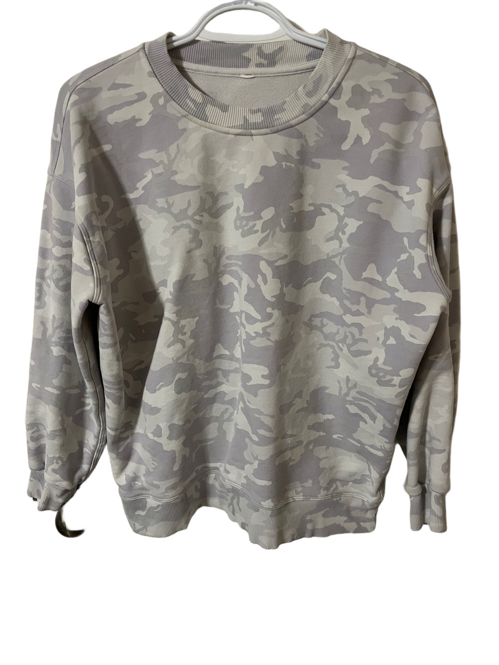 Lululemon Camo Crewneck Sweatshirt Size Small